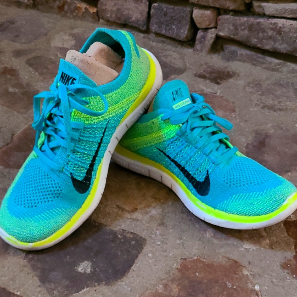 Nike Free Flyknit 4.0 Wm9 Running Shoes